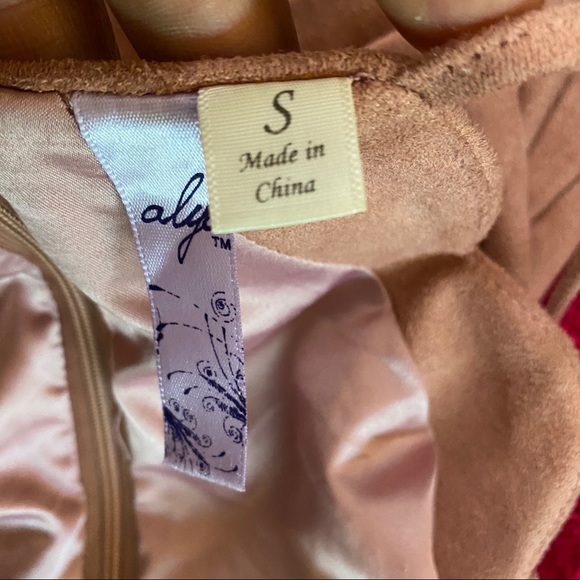 Mauve Cocktail Dress - Picture 5 of 5